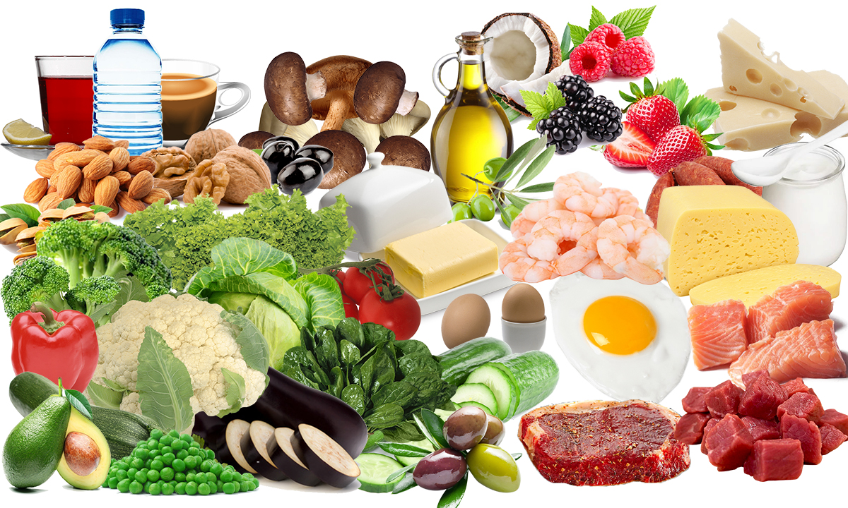 Stil de viață LCHF low carb keto legume, proteine, grăsimi sănătoase