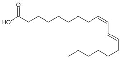 acid linoleic conjugat formula chimică